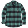 MIDWEIGHT FLANNEL L/S PLAID SHIRT