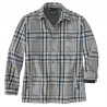FLANNEL SHERPA LINED SHIRT JAC