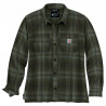 WOM. MIDWEIGHT FLANNEL L/S PLAID SHIRT