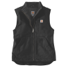 WOM. SHERPA LINED MOCK NECK VEST