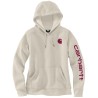 WOM. LOGO SLEEVE GRAPHIC HOODED SWEATSHIRT