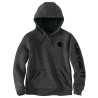 WOM. LOGO SLEEVE GRAPHIC HOODED SWEATSHIRT