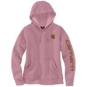 WOM. LOGO SLEEVE GRAPHIC HOODED SWEATSHIRT