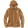 WOM. LOGO SLEEVE GRAPHIC HOODED SWEATSHIRT