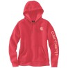 WOM. LOGO SLEEVE GRAPHIC HOODED SWEATSHIRT