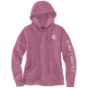 WOM. LOGO SLEEVE GRAPHIC HOODED SWEATSHIRT