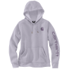 WOM. LOGO SLEEVE GRAPHIC HOODED SWEATSHIRT