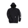 SLEEVE LOGO HOODED SWEATSHIRT