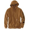 SLEEVE LOGO HOODED SWEATSHIRT
