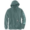 SLEEVE LOGO HOODED SWEATSHIRT