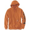 SLEEVE LOGO HOODED SWEATSHIRT