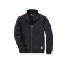 MIDWEIGHT MOCK NECK ZIP SWEATSHIRT