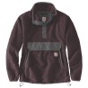 WOM. RELAXED FIT FLEECE PULLOVER