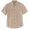 LOOSE CHAMBRAY SS SHIRT
