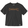 WOM. SCRIPT SS PATCH T-SHIRT