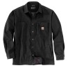 FLEECE LINED SNAP FRONT SHIRT JAC