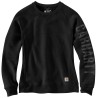 WOM. CREWNECK BLOCK LOGO SWEAT