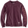 WOM. CREWNECK BLOCK LOGO SWEAT