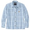 WOM. MIDWEIGHT FLANNEL LS PLAID SHIRT