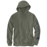 SLEEVE LOGO HOODED SWEATSHIRT