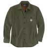 CANVAS FLEECE-LINED SHIRT JAC