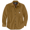 CANVAS FLEECE-LINED SHIRT JAC