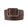 LEATHER REVERSIBLE CENTER BAR BUCKLE BELT