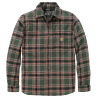 RF REL. FIT MIDW. FLANNEL LS PLAID SHIRT
