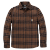 RF REL. FIT MIDW. FLANNEL LS PLAID SHIRT