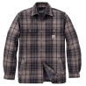 REL. FIT FLANNEL SHERPA-LINED SHIRT JAC