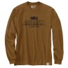 SUPER DUX GRAPHIC L/S T-SHIRT