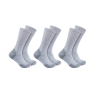 MIDWEIGHT COTTON BLEND CREW SOCK (3 PAIRES)